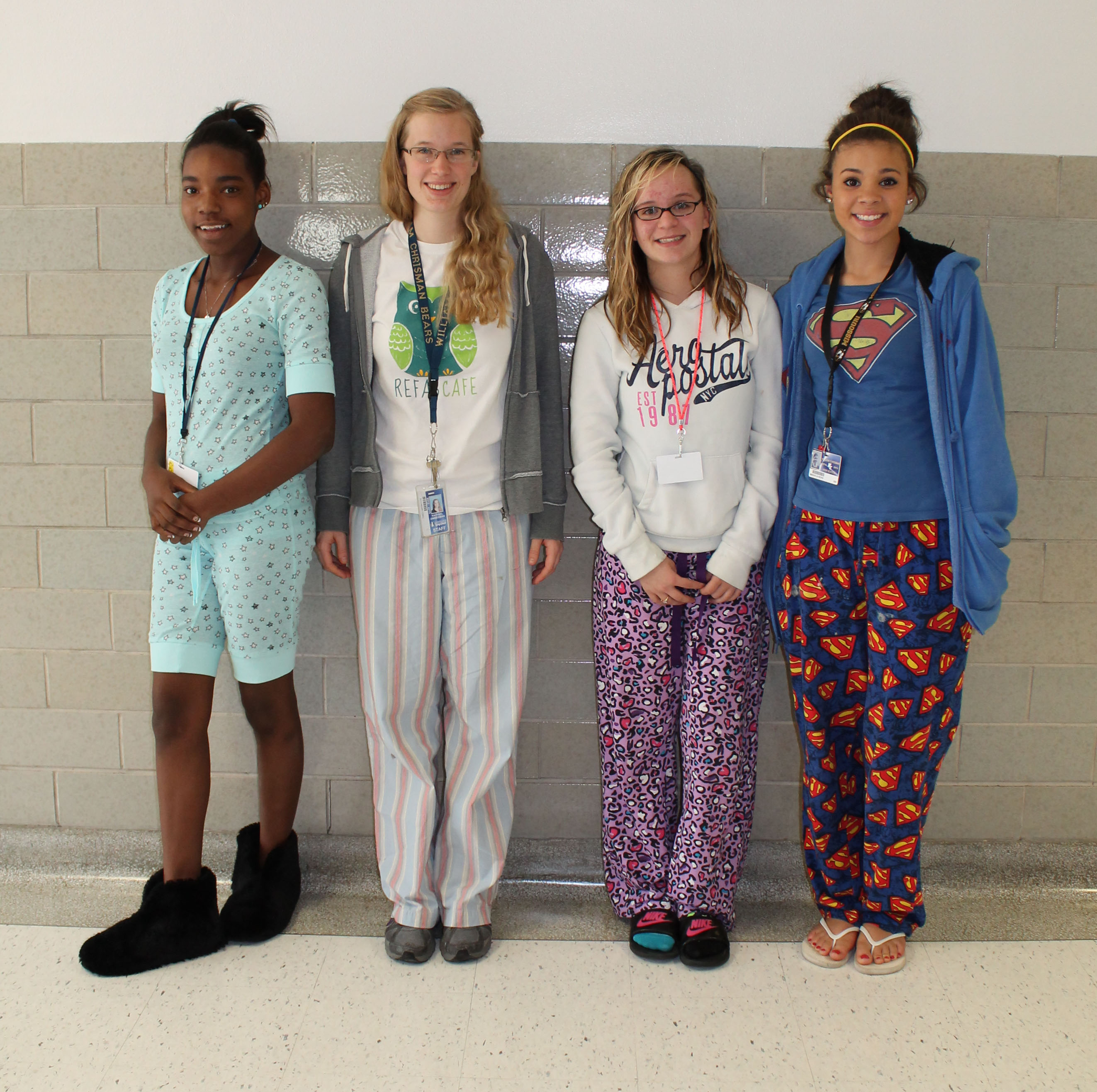 Pajama Day At Highschool