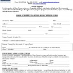 Mane Stream registration form 2013