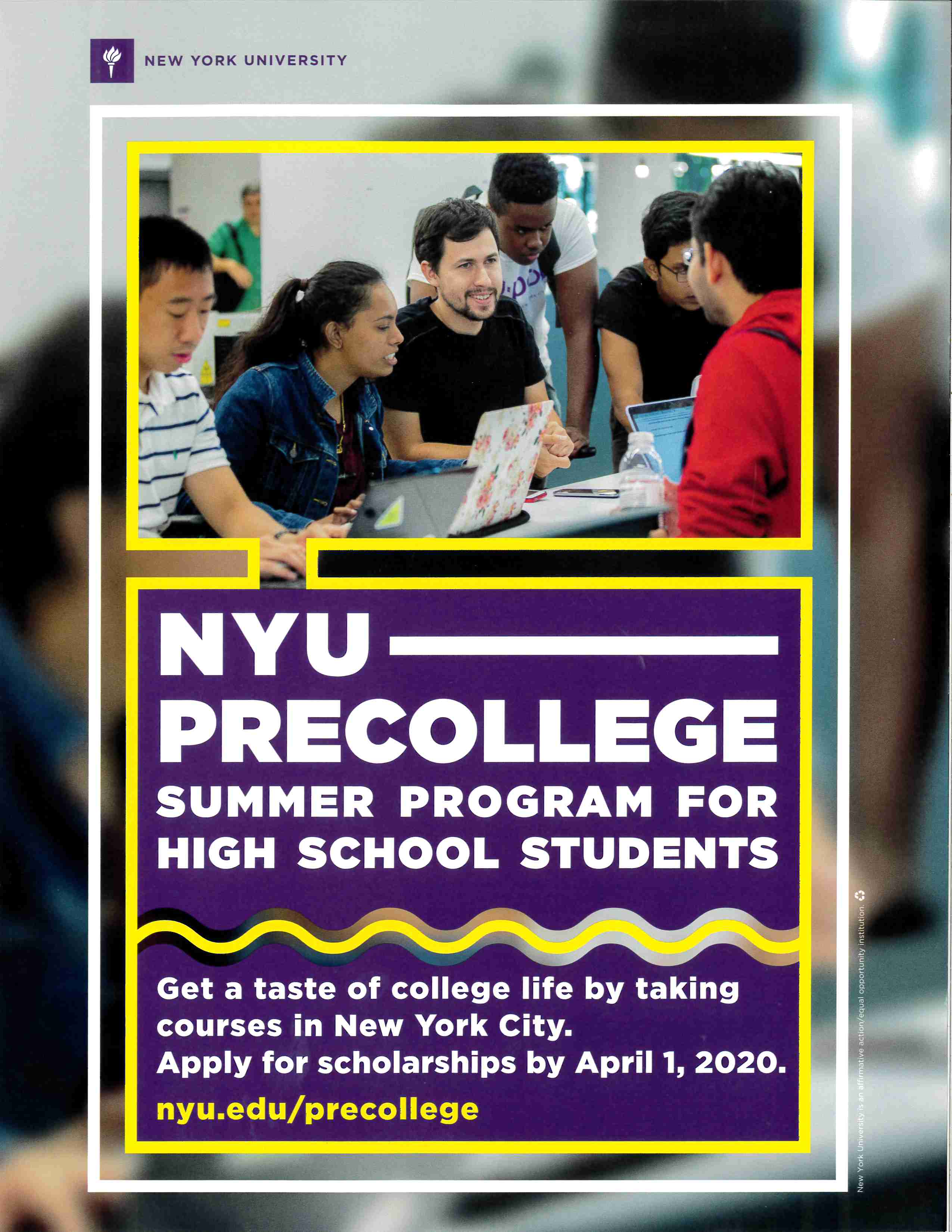 NYU PreCollege Summer Program