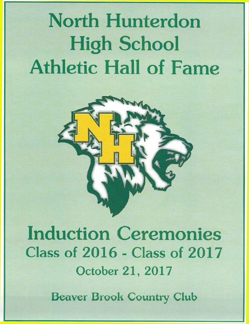 North Hunterdon HS Athletic Hall of Fame Announces it’s 10th Annual Induction on Oct 21, 2017