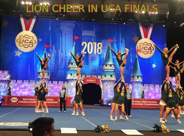 Cheerleading made it to the UCA Finals at the Walt Disney World® Resort
