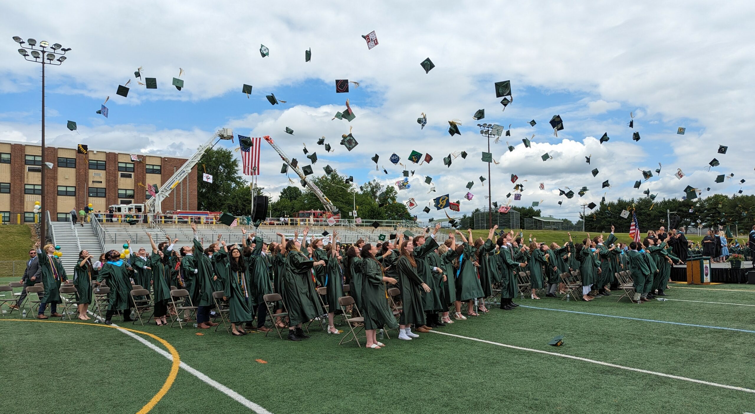 NHHS caps in air