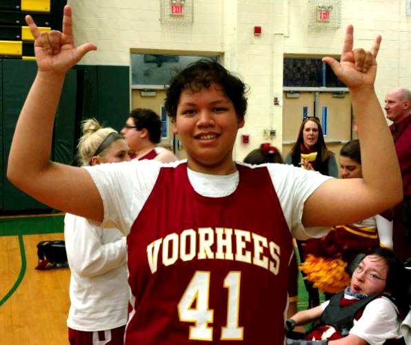 The Vikings win the Inaugural Unified Sports Basketball game 42-40 in a buzzer beater over the Lions