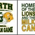photo of milk can game shirt logo