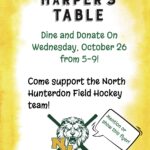 photo of dine and donate flyer