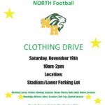 flyer listing clothing donations