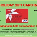 photo of gift card flyer