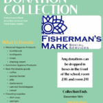 photo of donation flyer