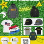 photo of spirit wear items