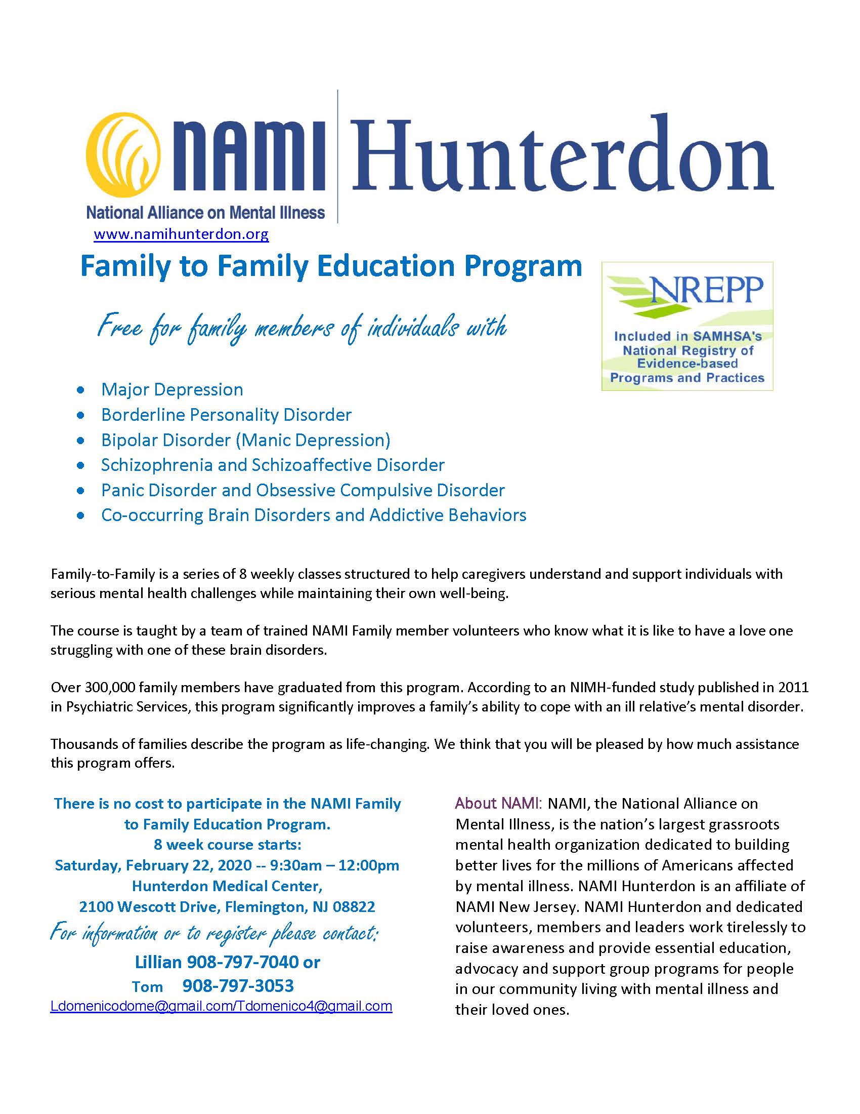 Family to Family Education Program