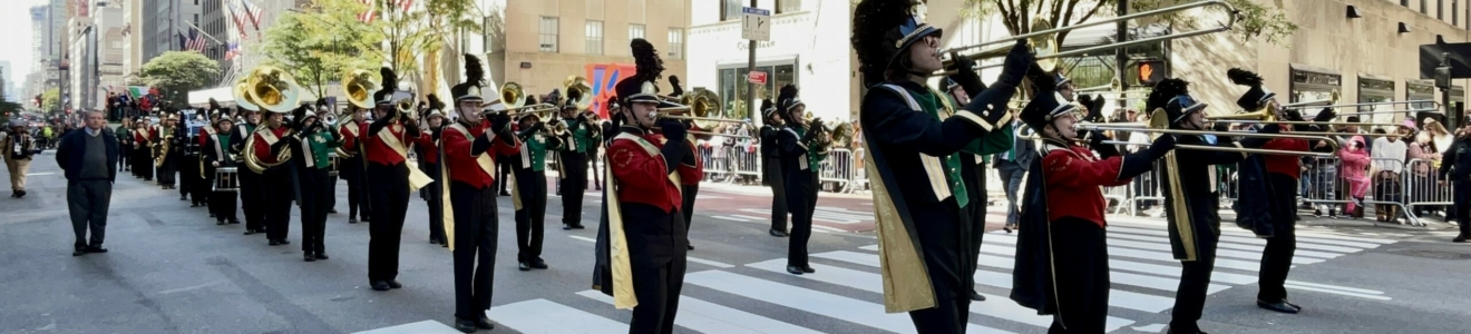 NHV Bands in Columbus Day Parade in NYC