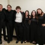 photo of students who performed in concert