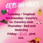 list of dress up days for spirit week