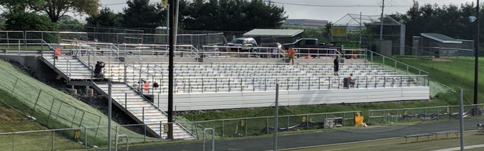 NHHS visitor bleachers 5-10-18