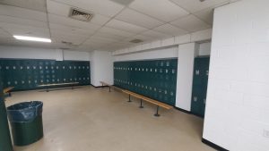 photo of NHHS locker room